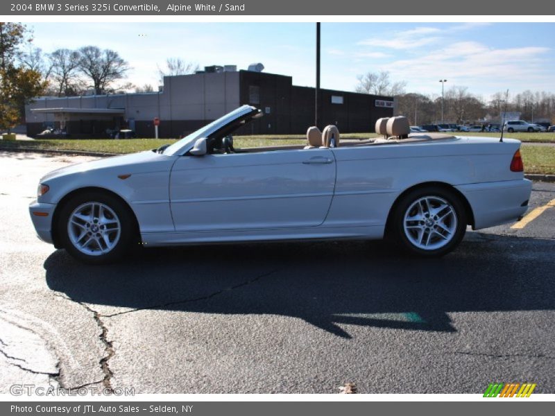 Alpine White / Sand 2004 BMW 3 Series 325i Convertible