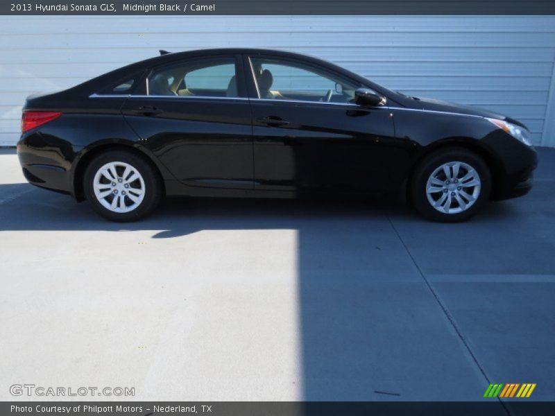 Midnight Black / Camel 2013 Hyundai Sonata GLS