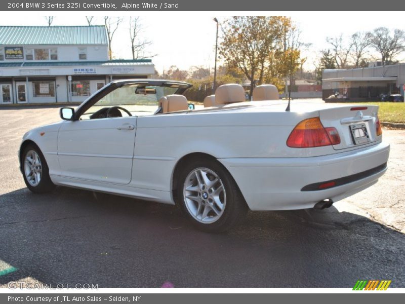 Alpine White / Sand 2004 BMW 3 Series 325i Convertible