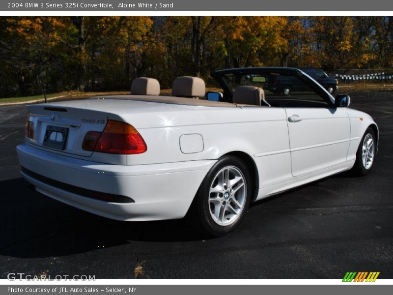 Alpine White / Sand 2004 BMW 3 Series 325i Convertible