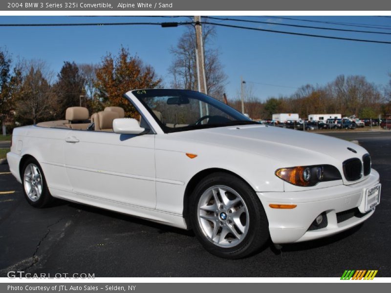 Alpine White / Sand 2004 BMW 3 Series 325i Convertible