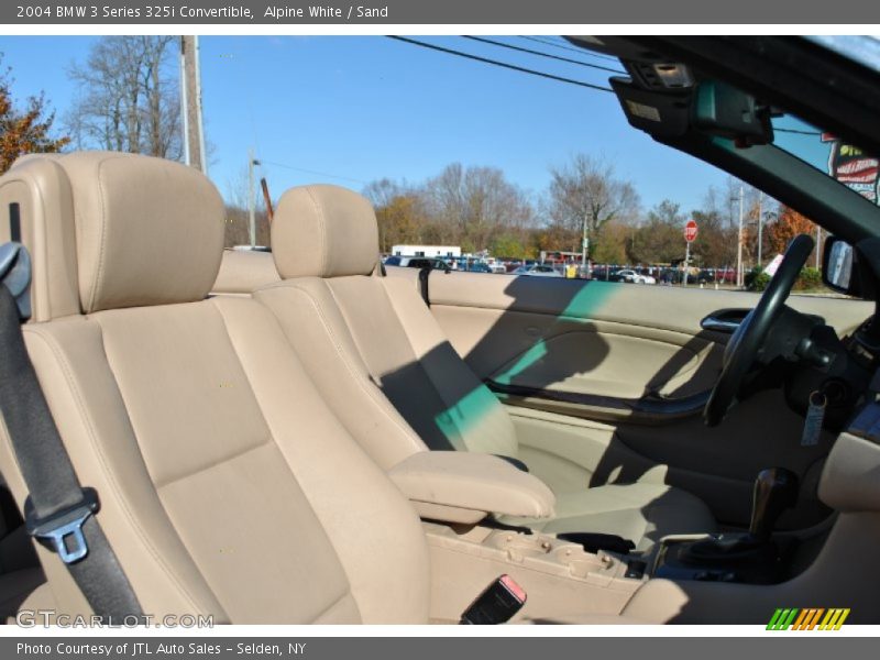 Alpine White / Sand 2004 BMW 3 Series 325i Convertible