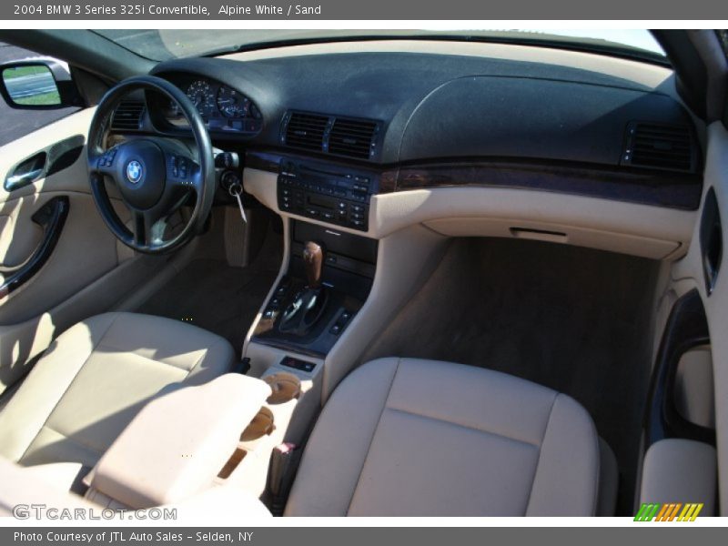 Alpine White / Sand 2004 BMW 3 Series 325i Convertible