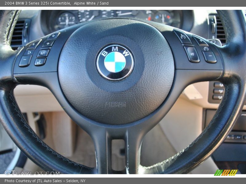 Alpine White / Sand 2004 BMW 3 Series 325i Convertible