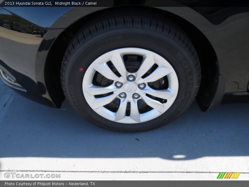 Midnight Black / Camel 2013 Hyundai Sonata GLS
