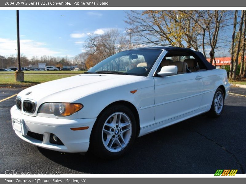 Alpine White / Sand 2004 BMW 3 Series 325i Convertible