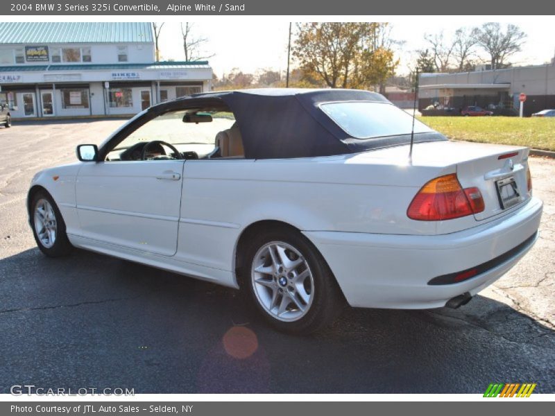 Alpine White / Sand 2004 BMW 3 Series 325i Convertible