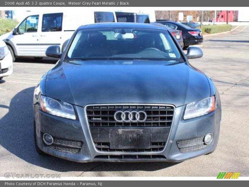 Meteor Grey Pearl Metallic / Black 2008 Audi A5 3.2 quattro Coupe