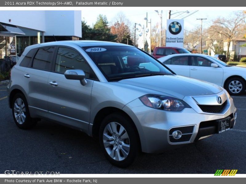 Palladium Metallic / Ebony 2011 Acura RDX Technology SH-AWD