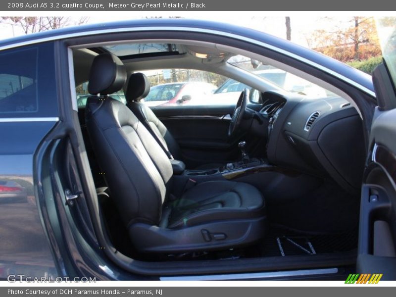 Meteor Grey Pearl Metallic / Black 2008 Audi A5 3.2 quattro Coupe
