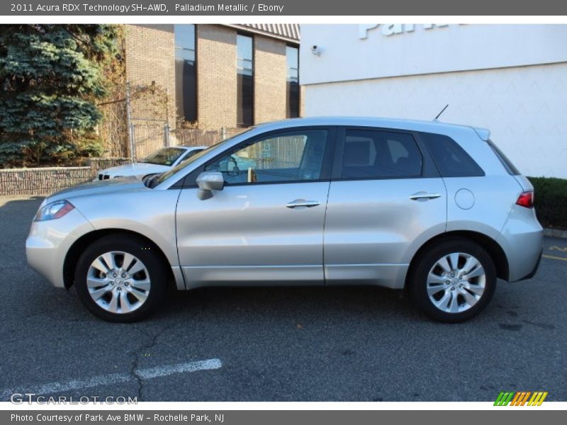 Palladium Metallic / Ebony 2011 Acura RDX Technology SH-AWD