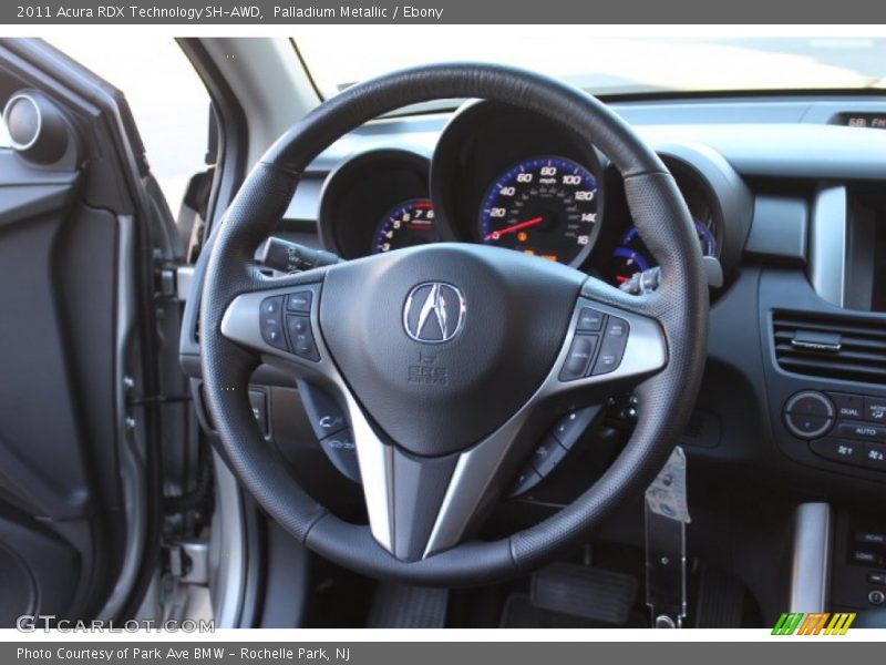 Palladium Metallic / Ebony 2011 Acura RDX Technology SH-AWD