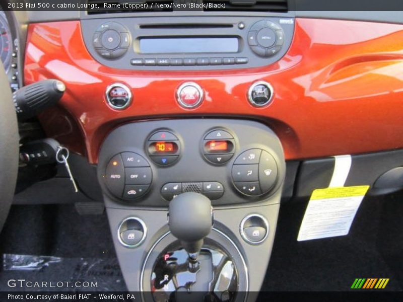 Controls of 2013 500 c cabrio Lounge