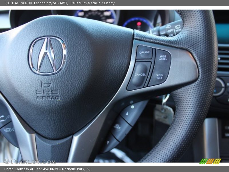 Palladium Metallic / Ebony 2011 Acura RDX Technology SH-AWD