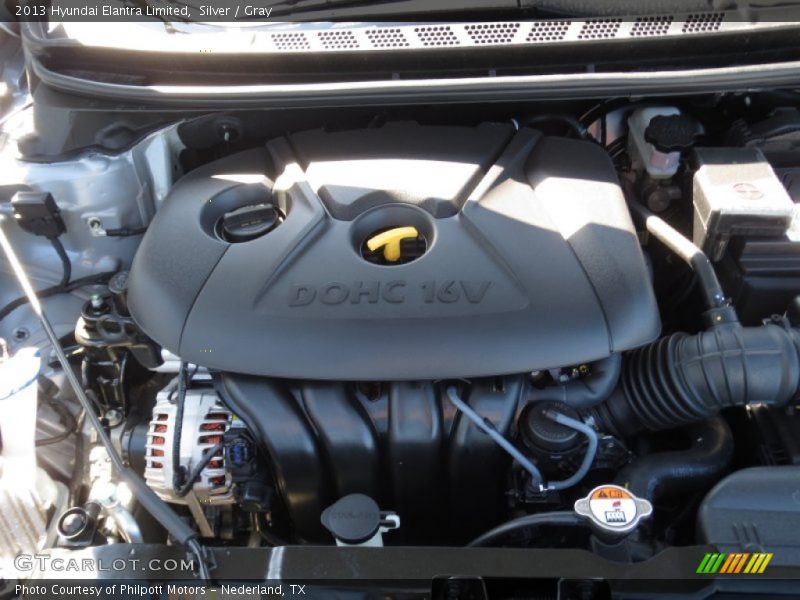 Silver / Gray 2013 Hyundai Elantra Limited