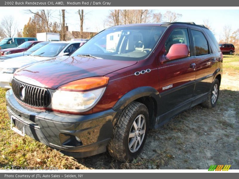 Medium Red / Dark Gray 2002 Buick Rendezvous CXL AWD