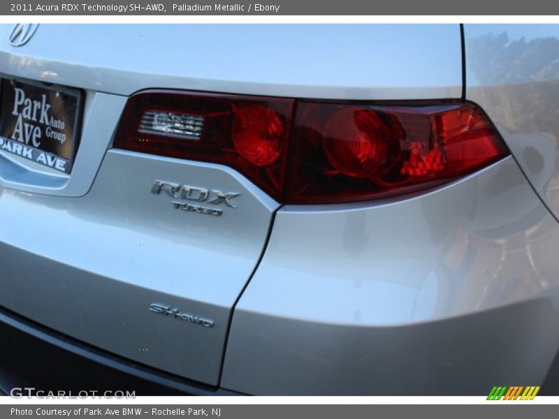 Palladium Metallic / Ebony 2011 Acura RDX Technology SH-AWD