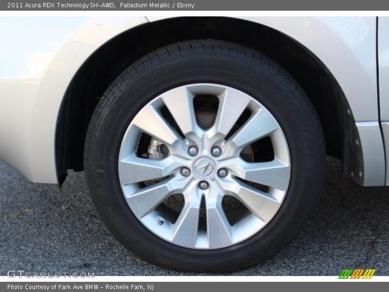 Palladium Metallic / Ebony 2011 Acura RDX Technology SH-AWD