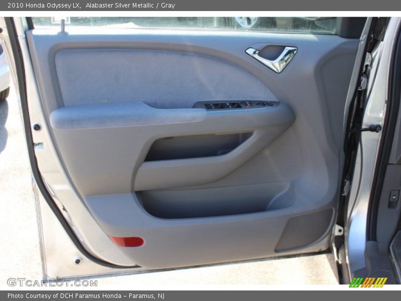 Alabaster Silver Metallic / Gray 2010 Honda Odyssey LX