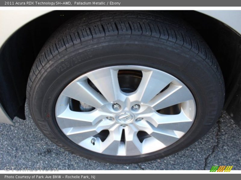 Palladium Metallic / Ebony 2011 Acura RDX Technology SH-AWD