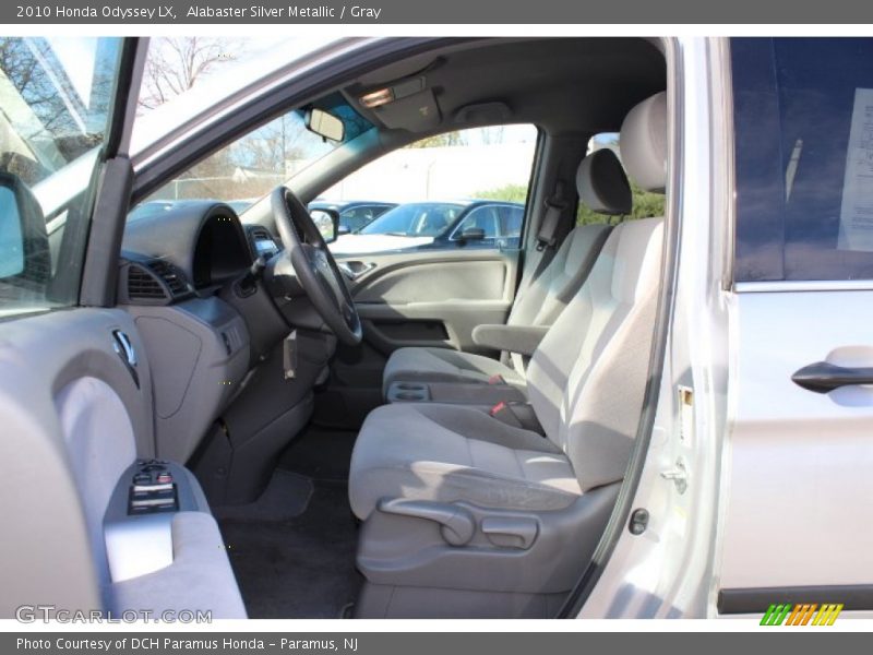 Alabaster Silver Metallic / Gray 2010 Honda Odyssey LX