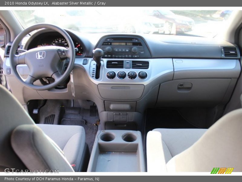 Alabaster Silver Metallic / Gray 2010 Honda Odyssey LX
