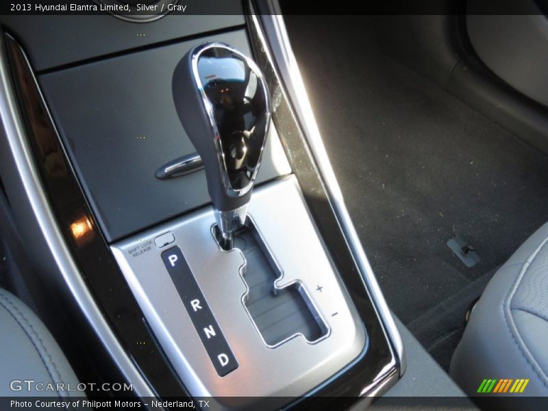 Silver / Gray 2013 Hyundai Elantra Limited
