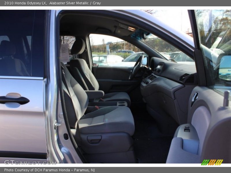 Alabaster Silver Metallic / Gray 2010 Honda Odyssey LX