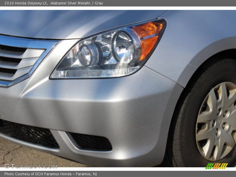 Alabaster Silver Metallic / Gray 2010 Honda Odyssey LX
