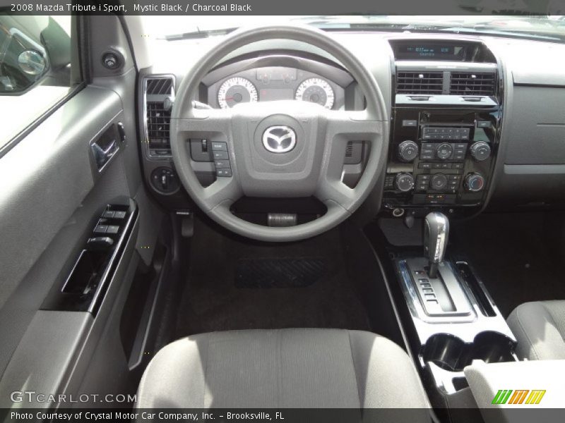 Mystic Black / Charcoal Black 2008 Mazda Tribute i Sport