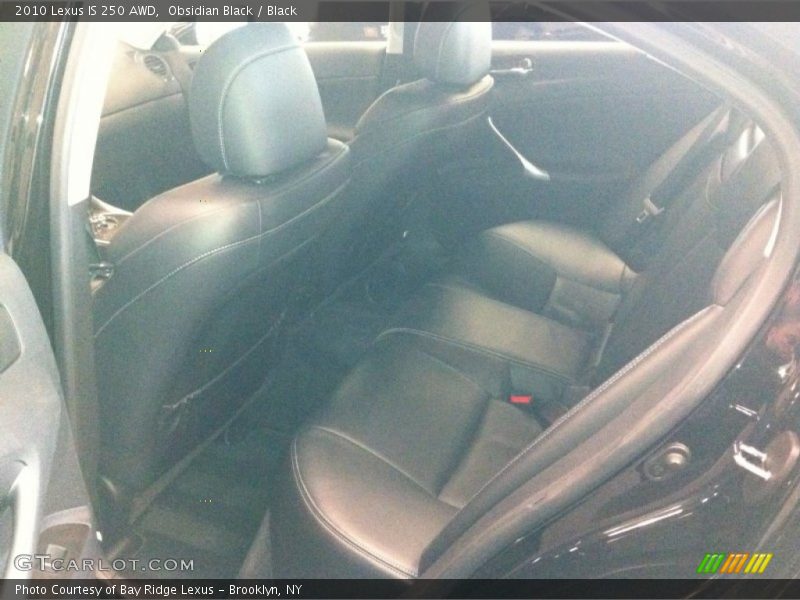 Obsidian Black / Black 2010 Lexus IS 250 AWD