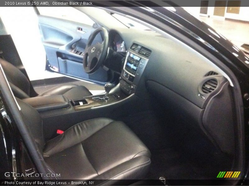 Obsidian Black / Black 2010 Lexus IS 250 AWD