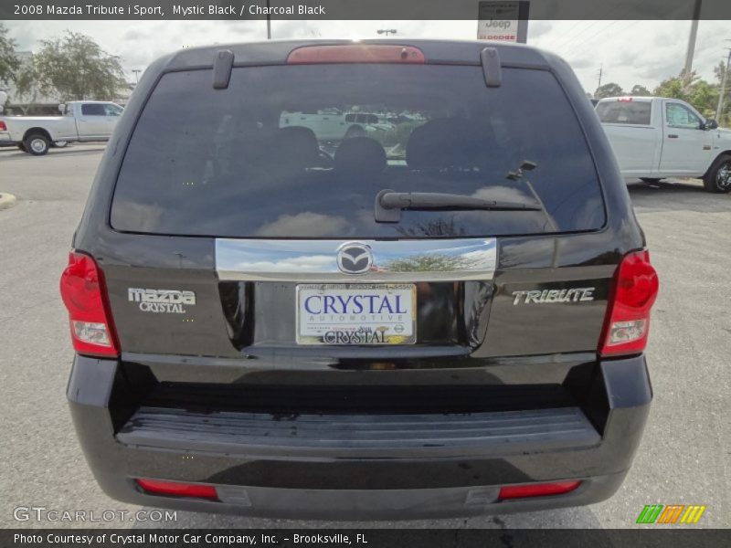 Mystic Black / Charcoal Black 2008 Mazda Tribute i Sport