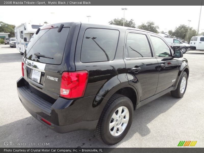 Mystic Black / Charcoal Black 2008 Mazda Tribute i Sport