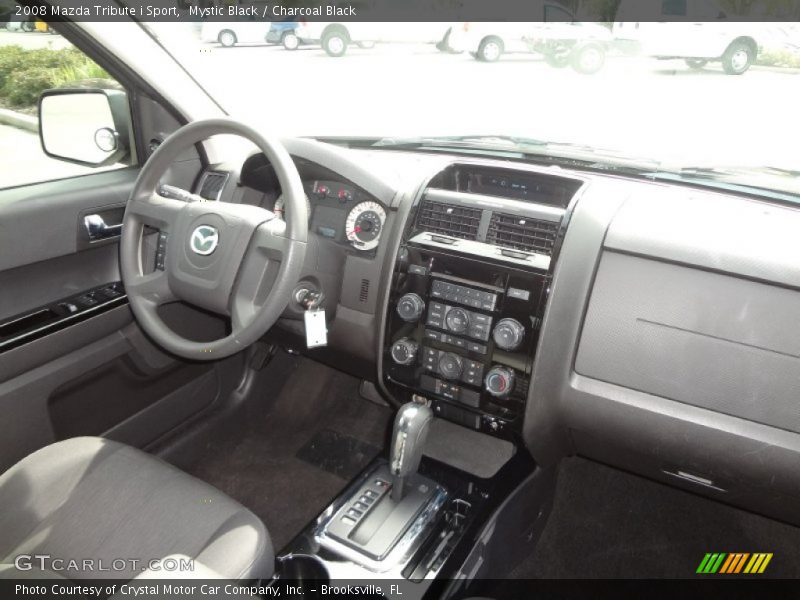 Mystic Black / Charcoal Black 2008 Mazda Tribute i Sport