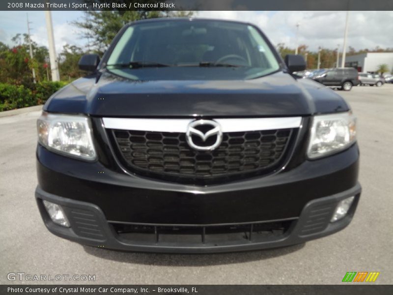 Mystic Black / Charcoal Black 2008 Mazda Tribute i Sport