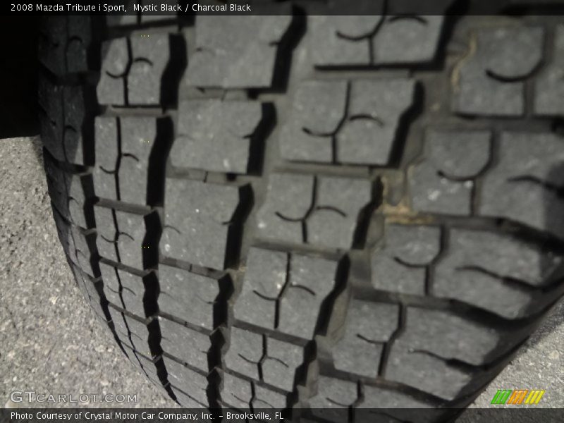 Mystic Black / Charcoal Black 2008 Mazda Tribute i Sport