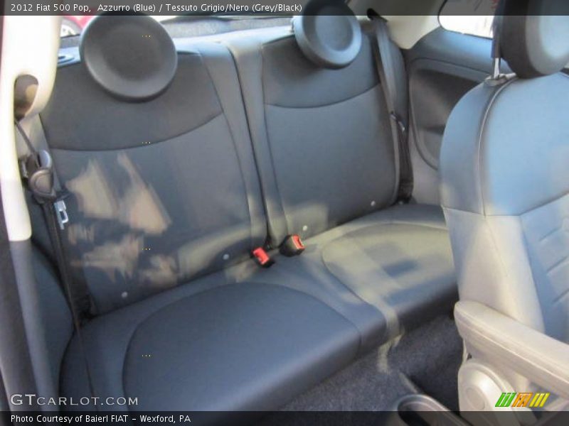 Rear Seat of 2012 500 Pop
