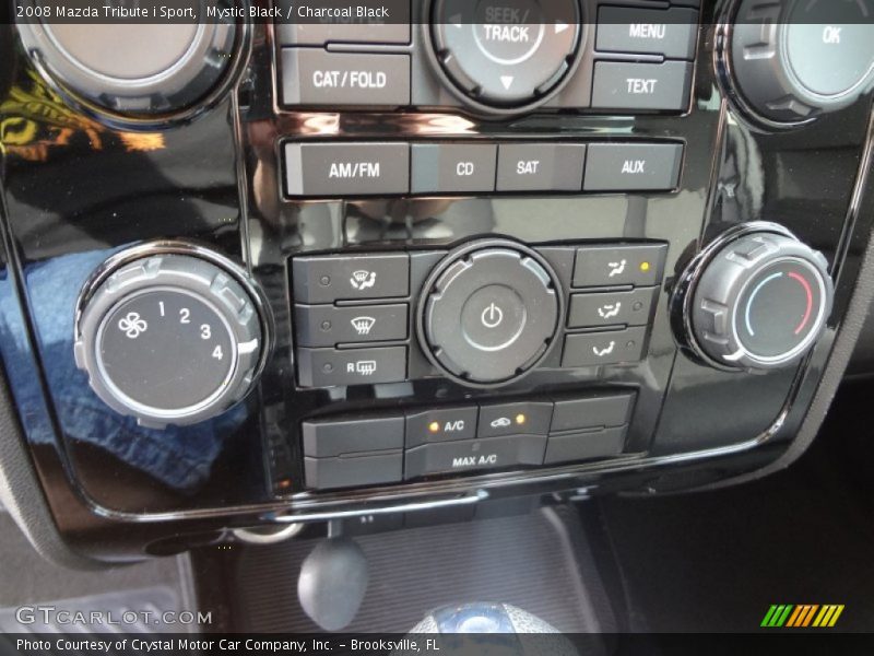Mystic Black / Charcoal Black 2008 Mazda Tribute i Sport