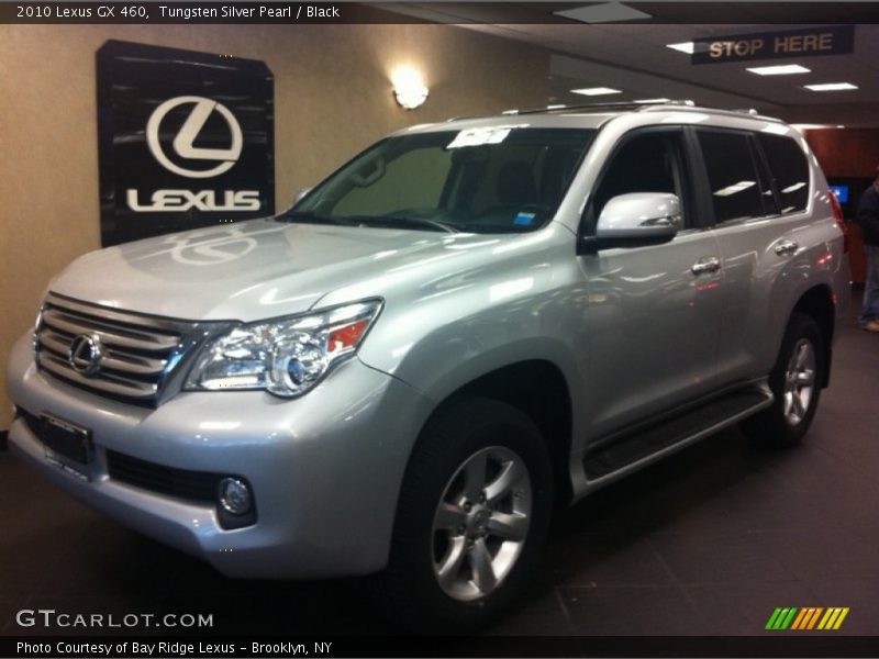 Tungsten Silver Pearl / Black 2010 Lexus GX 460