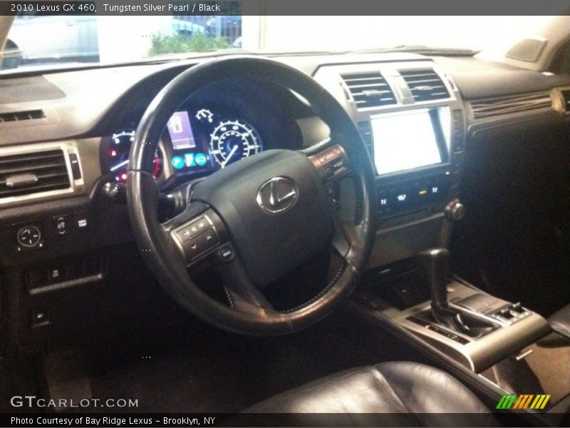 Tungsten Silver Pearl / Black 2010 Lexus GX 460