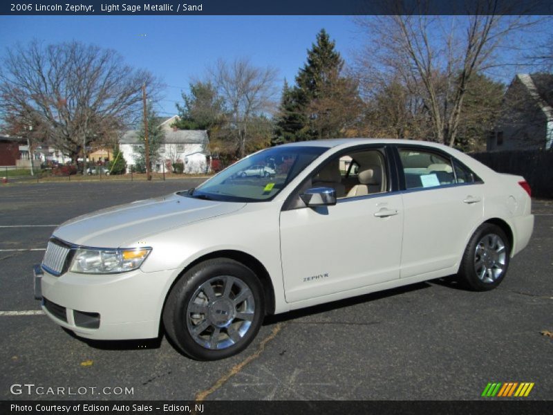 Light Sage Metallic / Sand 2006 Lincoln Zephyr