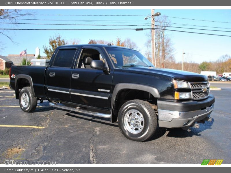 Black / Dark Charcoal 2005 Chevrolet Silverado 2500HD LT Crew Cab 4x4