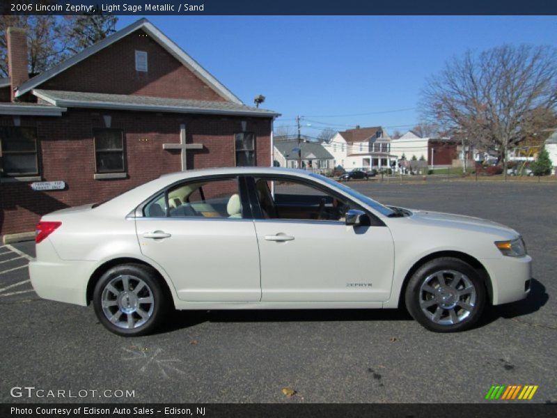 Light Sage Metallic / Sand 2006 Lincoln Zephyr