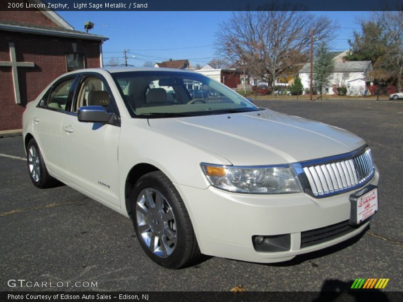 Light Sage Metallic / Sand 2006 Lincoln Zephyr