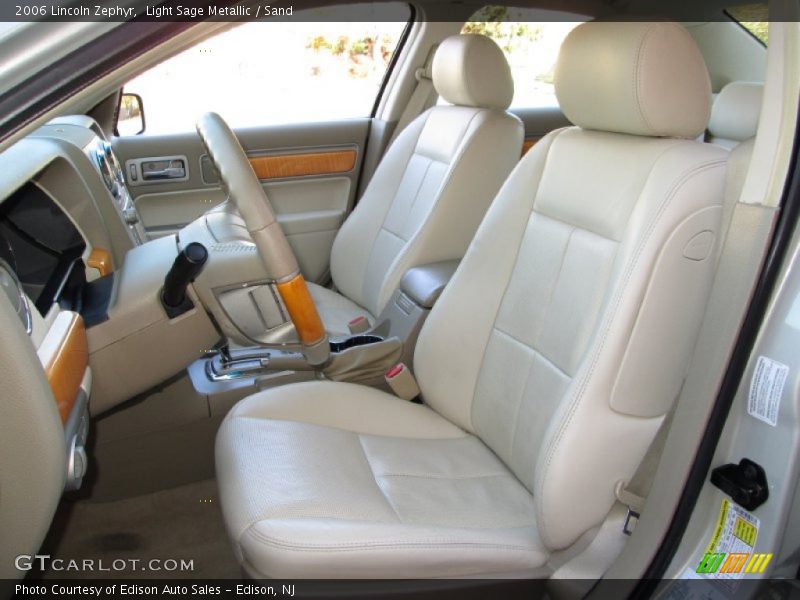 Light Sage Metallic / Sand 2006 Lincoln Zephyr