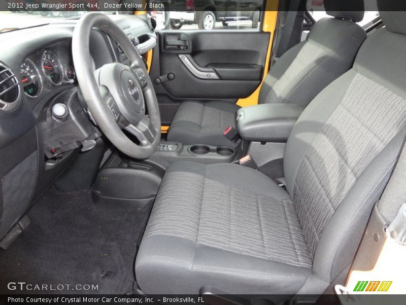  2012 Wrangler Sport 4x4 Black Interior
