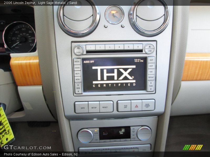 Light Sage Metallic / Sand 2006 Lincoln Zephyr