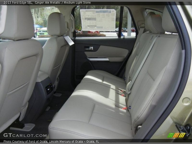 Ginger Ale Metallic / Medium Light Stone 2013 Ford Edge SEL