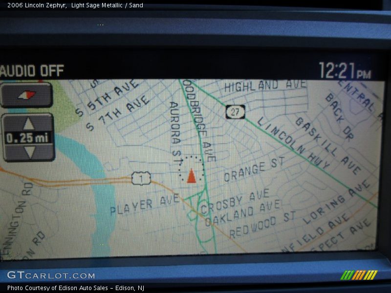 Light Sage Metallic / Sand 2006 Lincoln Zephyr
